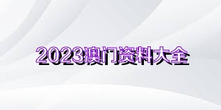 新澳门资料大全正版资料2023,新澳门资料大全正版资料2023年概述